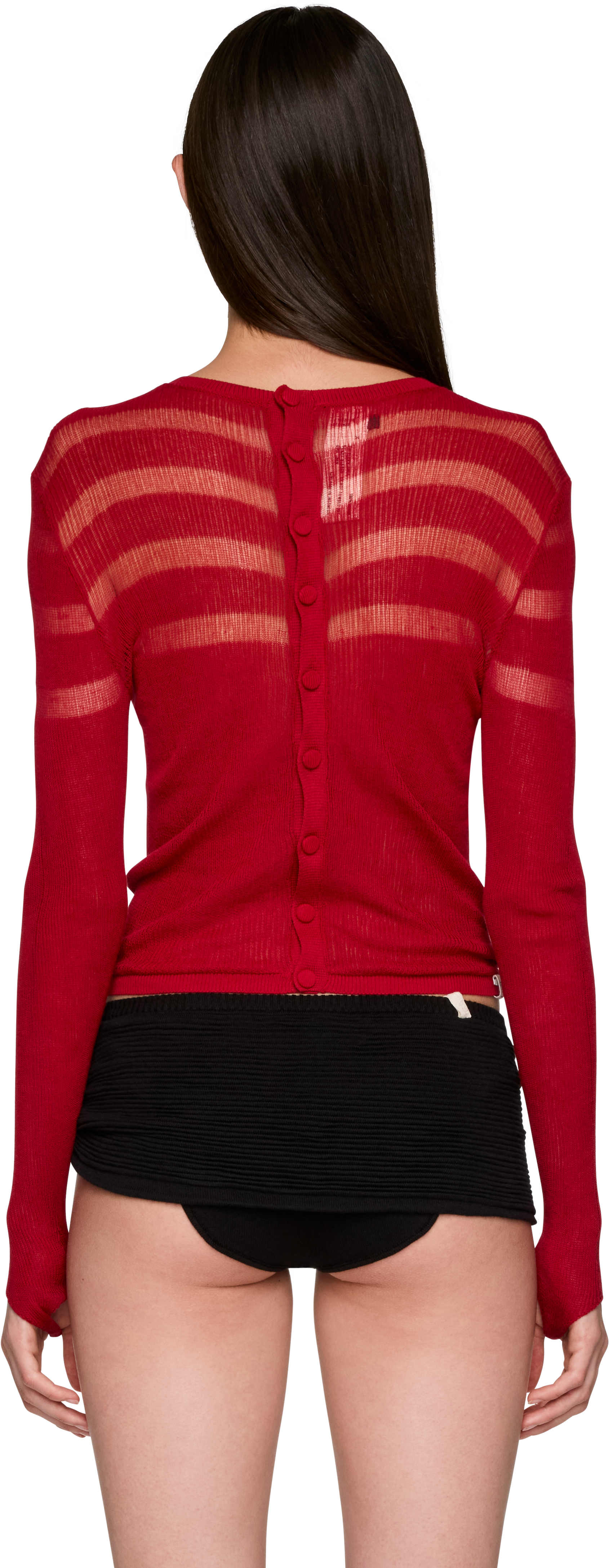 Isa Boulder Spine Row Long Sleeve Top