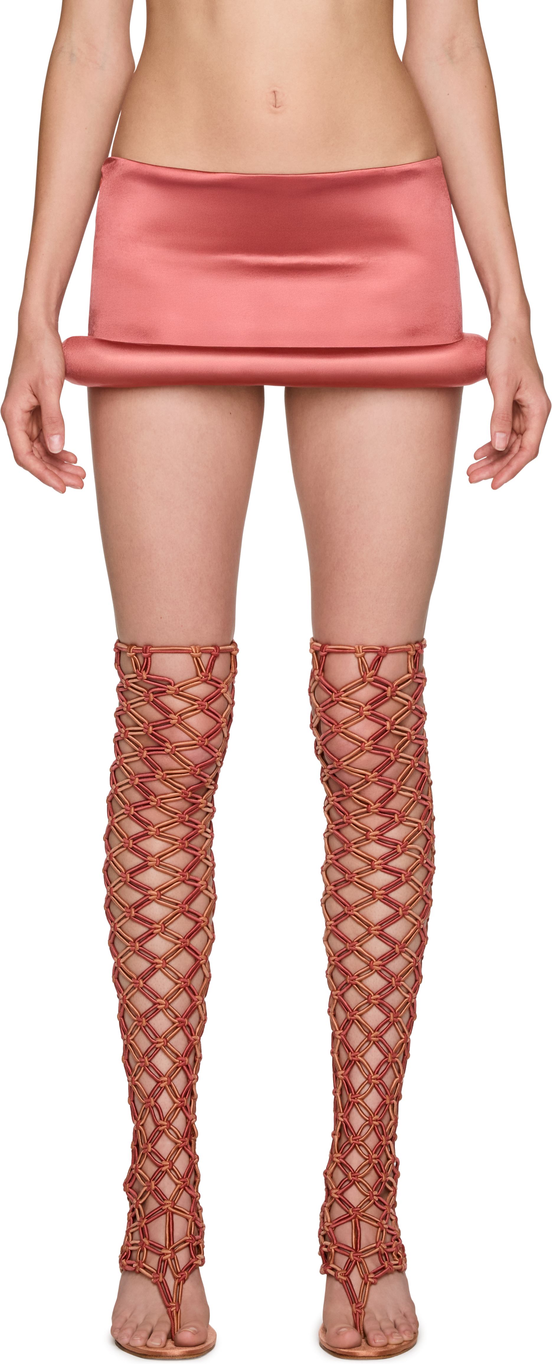 Isa Boulder Padded Mini Skirt