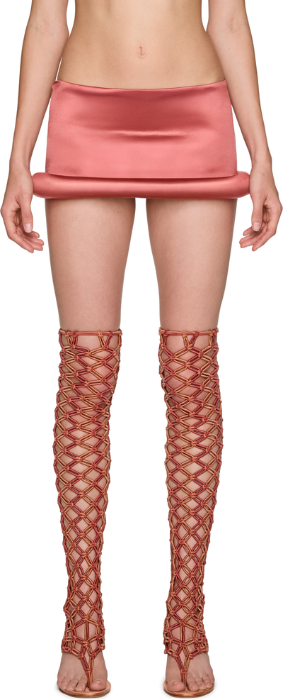 Isa Boulder Padded Mini Skirt