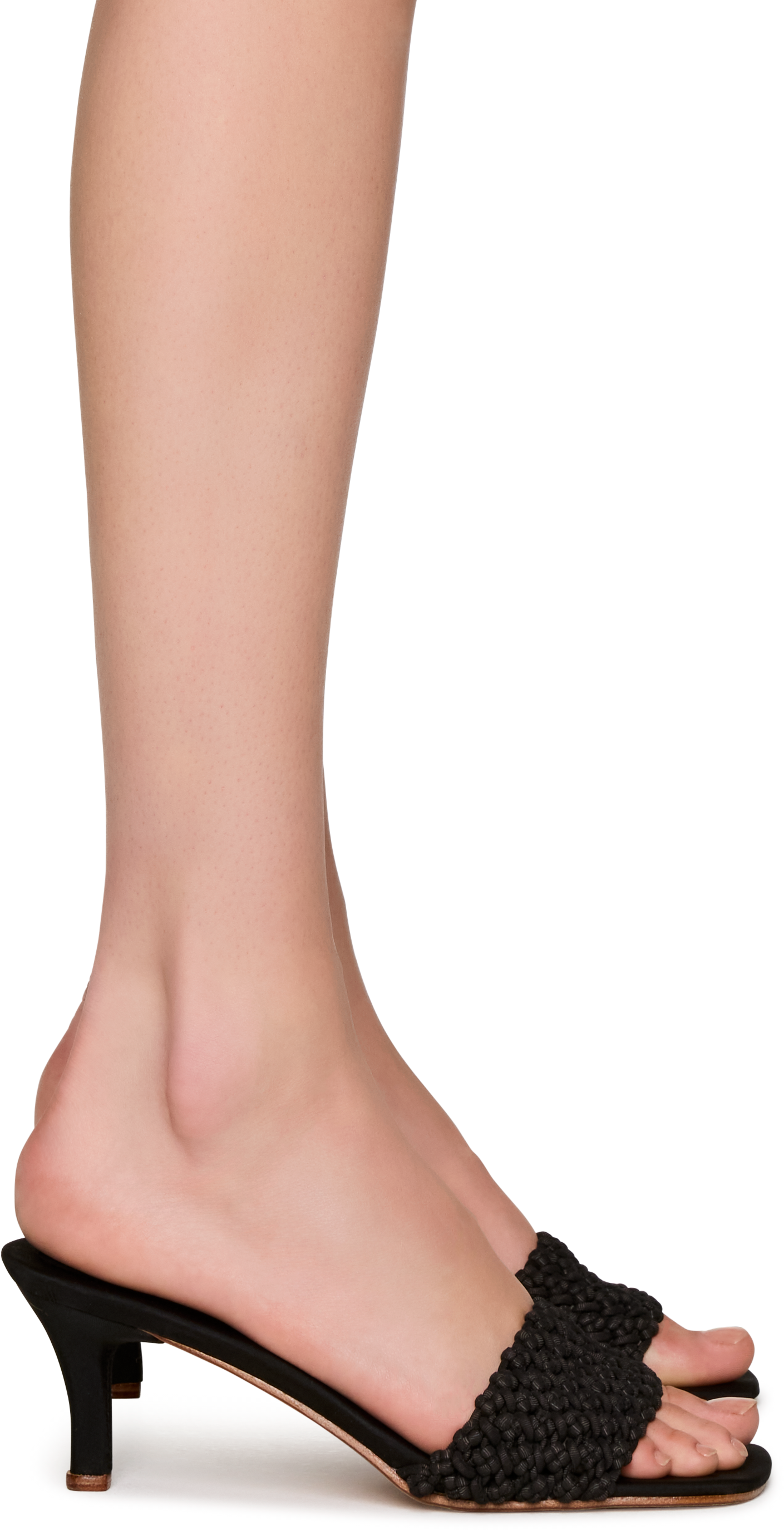 Isa Boulder Quinstripe Heeled Sandals