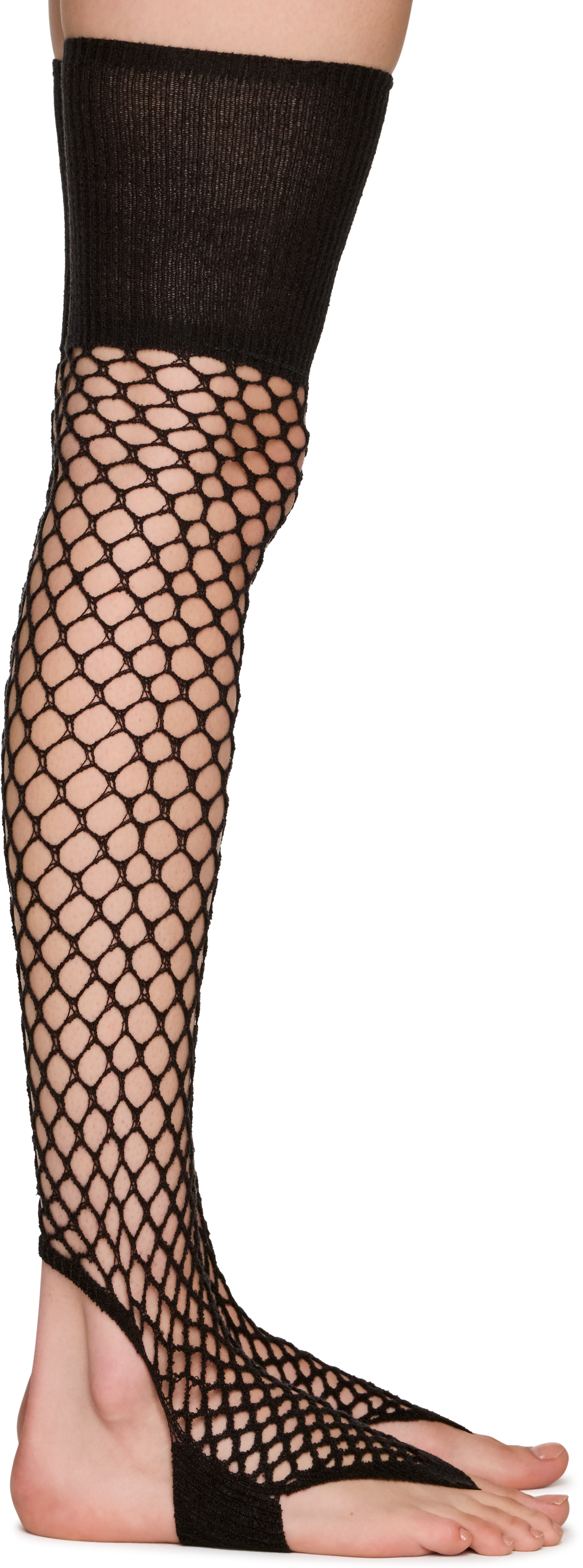 Isa Boulder Fishnet Over Knee Socks