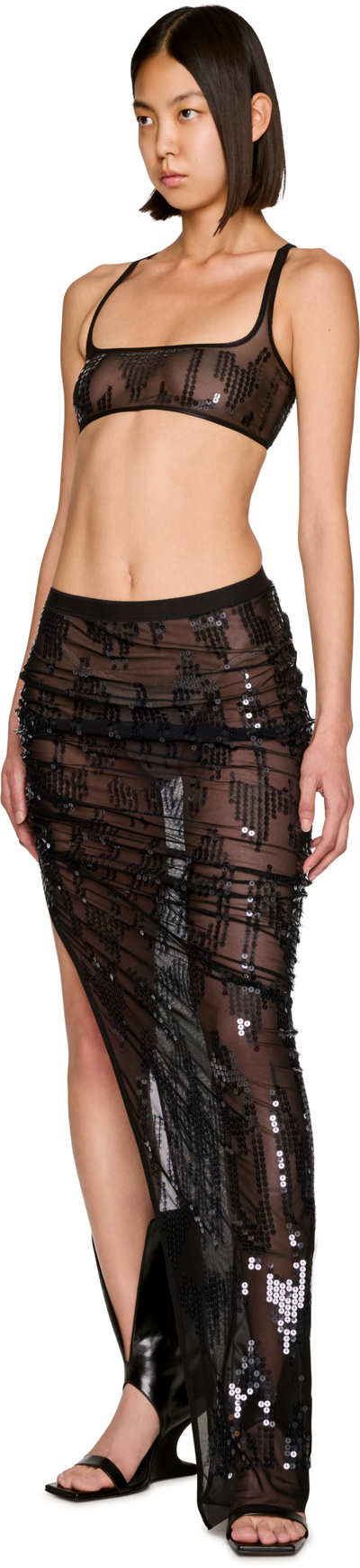 Rick Owens Lilies Temple Eva Maxi Skirt