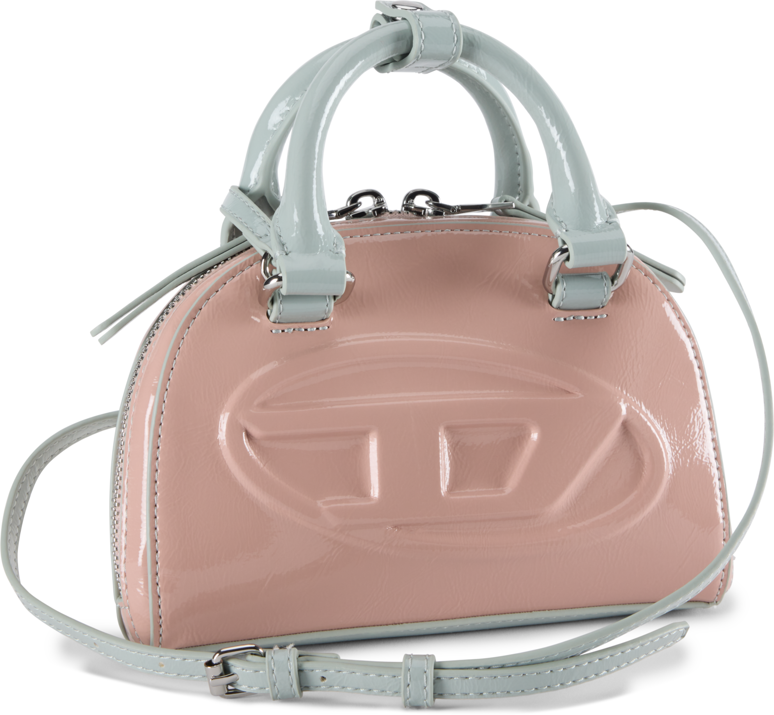Diesel 1Dr 2.0 Dome Crossbody Xs Top Handle Bag