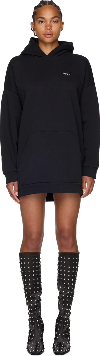 Coperni Horn Hooded Dress