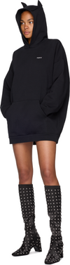 Coperni Horn Hooded Dress