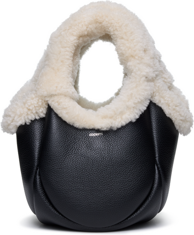 Coperni Shearling Mini Bucket Swipe Bag