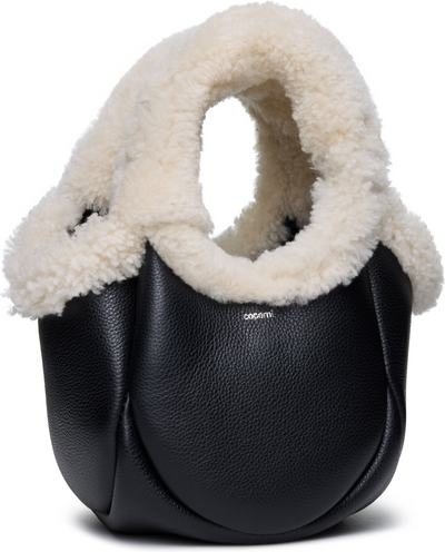 Coperni Shearling Mini Bucket Swipe Bag