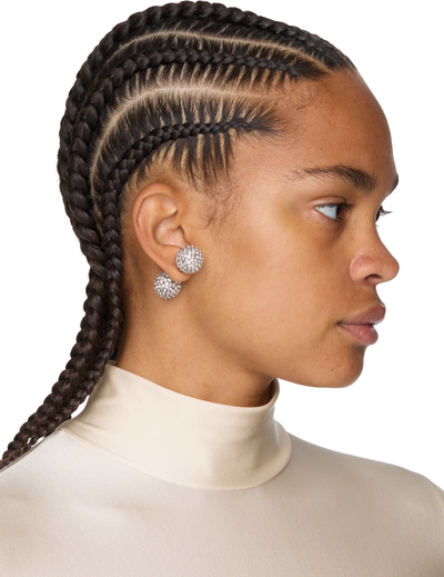 Coperni Crystal-Embellished Atom Earring