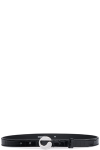 Picture of Croco Logo Skinny Belt