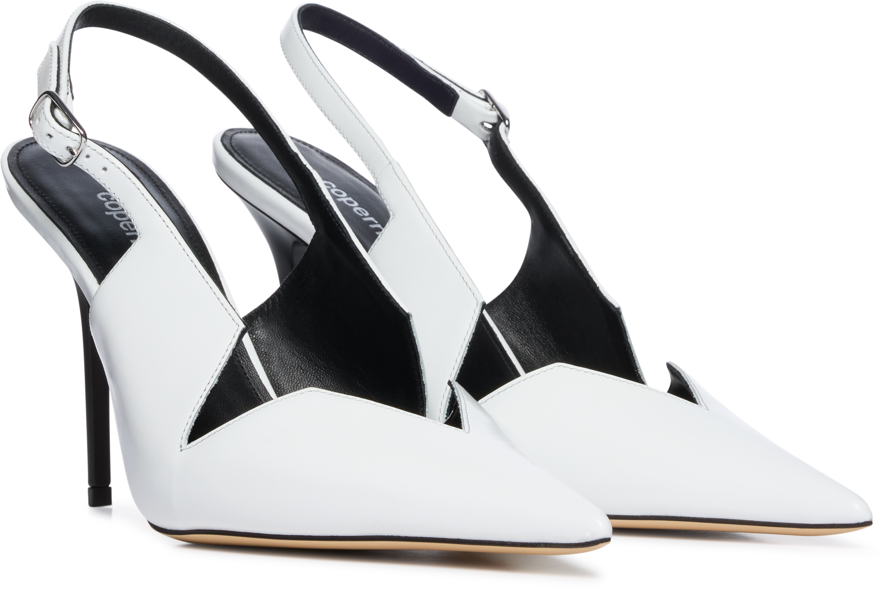 Coperni Gloss Star Cut-Out Stiletto Heels