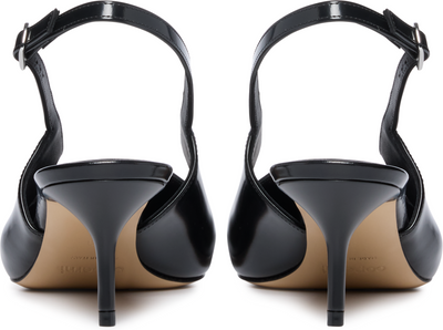 Coperni Gloss Star Cut-Out Low Stiletto Heels