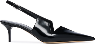 Coperni Gloss Star Cut-Out Low Stiletto Heels