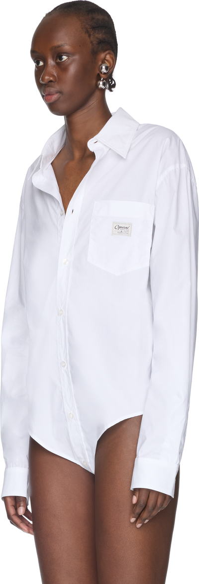 Coperni Bodysuit Poplin Shirt