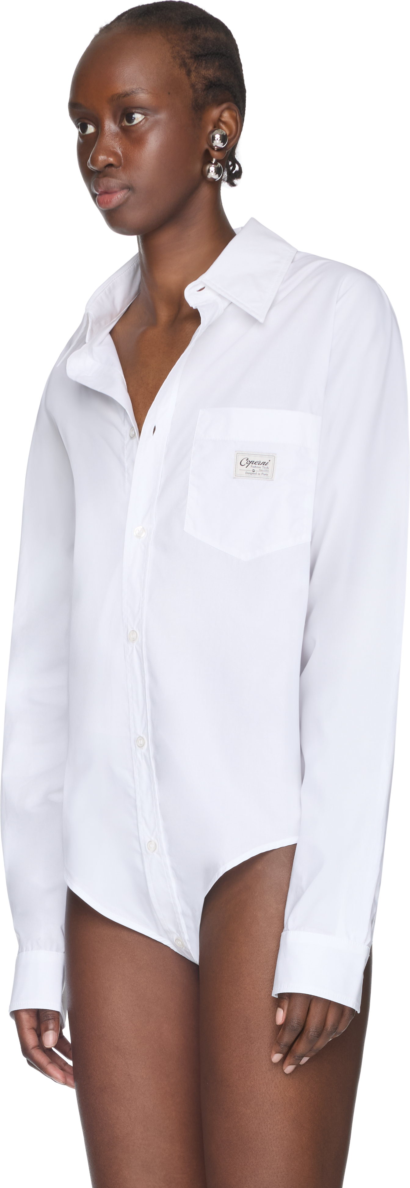 Coperni Bodysuit Poplin Shirt