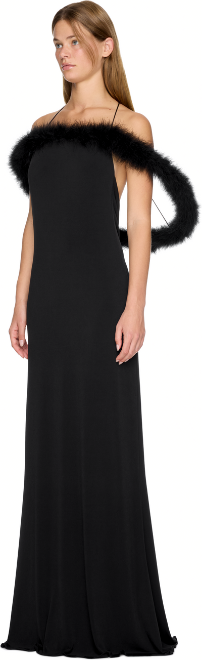 Coperni Boa Halo Long Dress