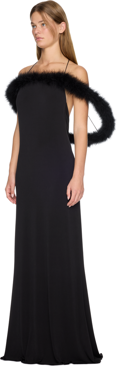 Coperni Boa Halo Long Dress