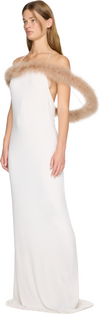 Coperni Boa Halo Long Dress