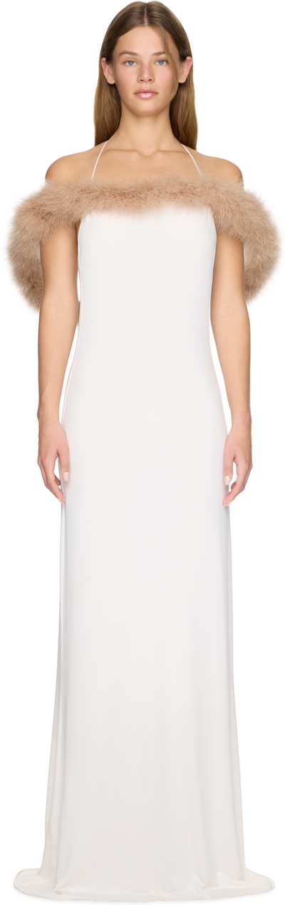 Coperni Boa Halo Long Dress