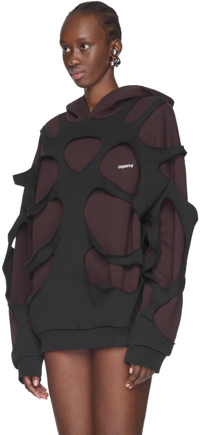 Coperni Laser-Cut Hoodie Top