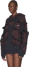 Coperni Laser-Cut Hoodie Top