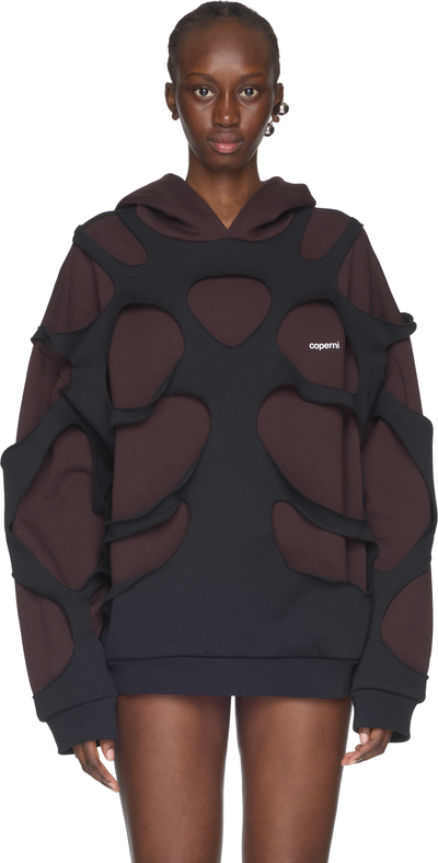 Coperni Laser-Cut Hoodie Top
