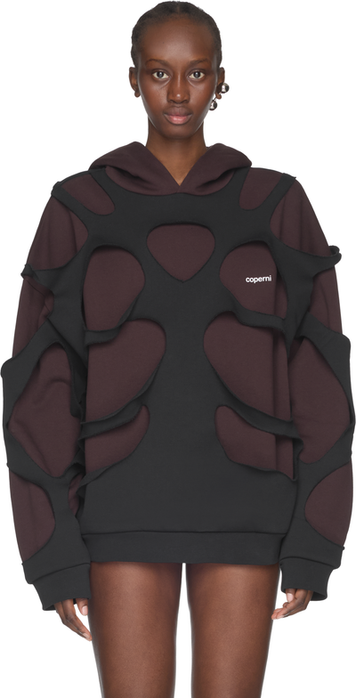 Coperni Laser-Cut Hoodie Top