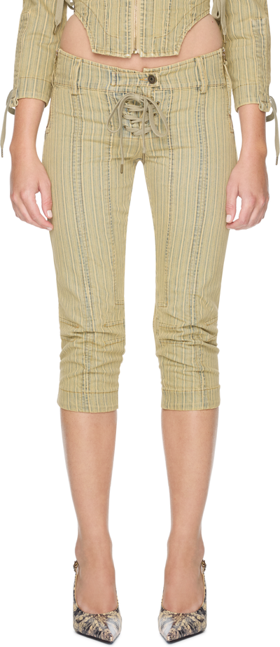 KNWLS GFRC Denim Capri Pants