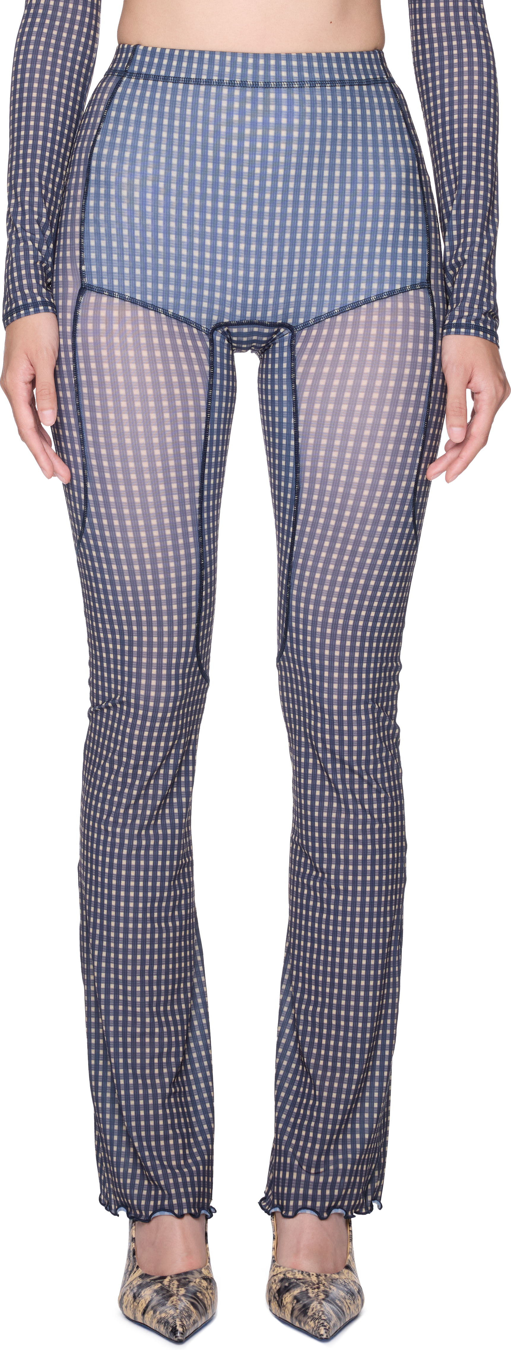 KNWLS Halcyon Mini Check Leggings