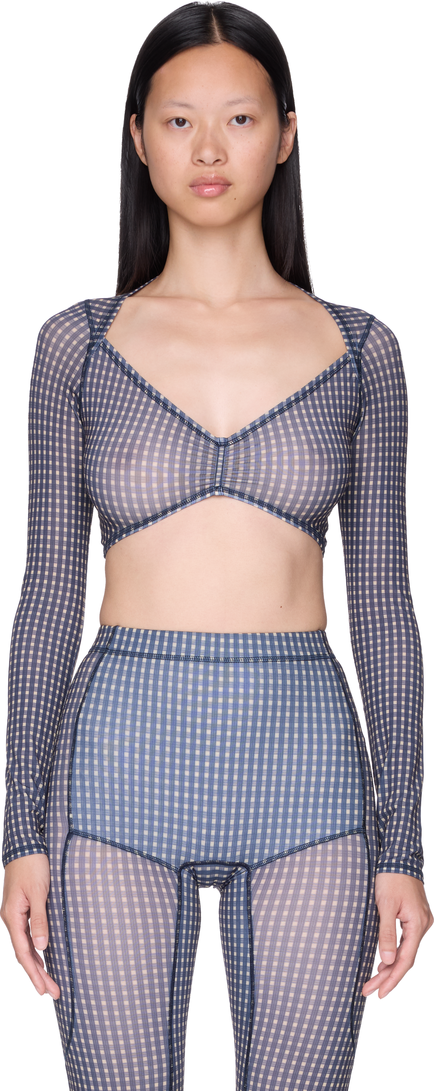 KNWLS Infinity Mini Check Top