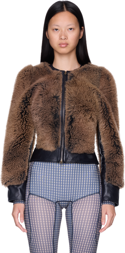 KNWLS Mace Shearling Leather Jacket