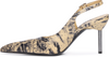 KNWLS Carmine Lizard Embossed Leather Mules