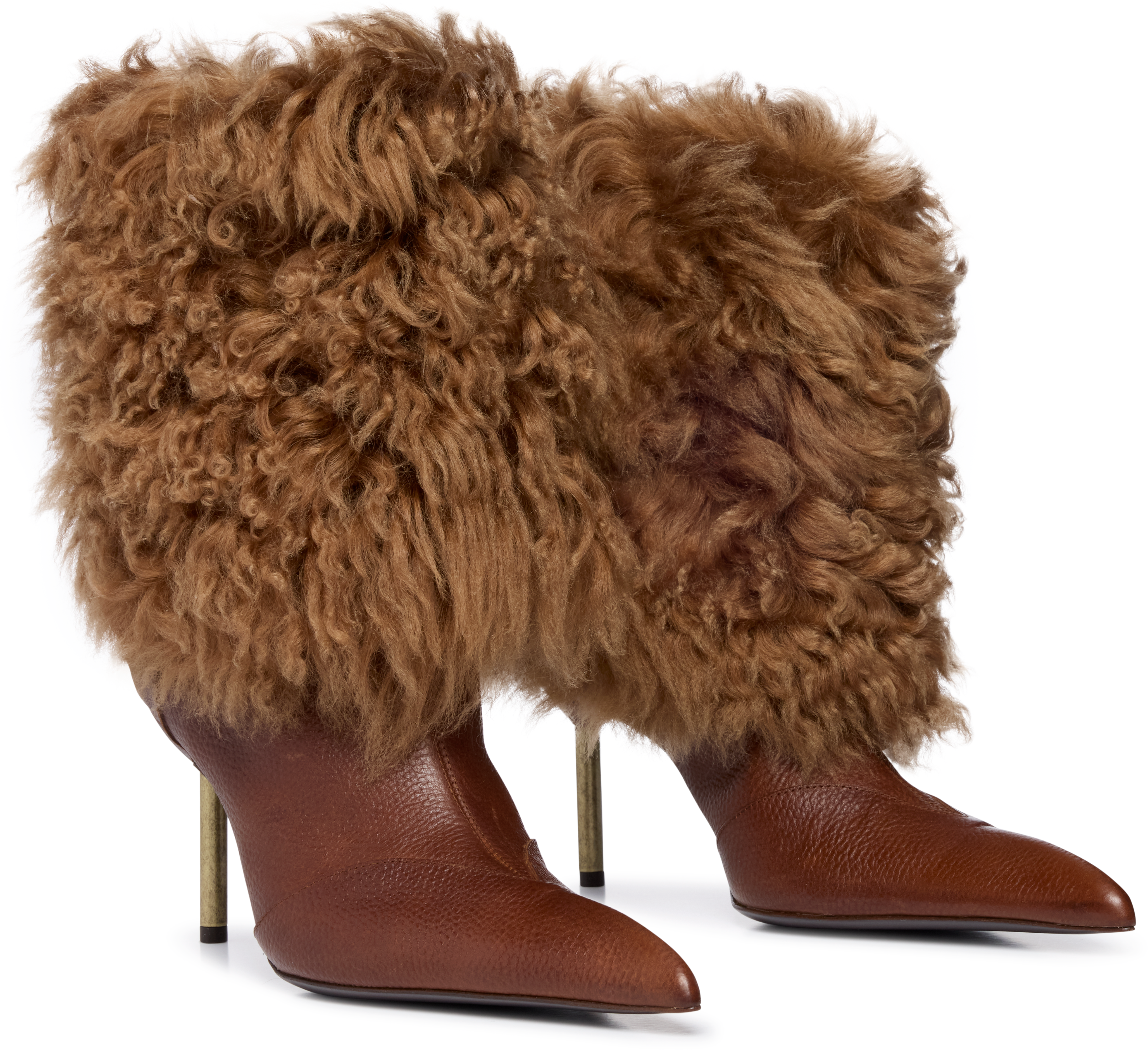 KNWLS Carmine-S Leather Shearling Boots