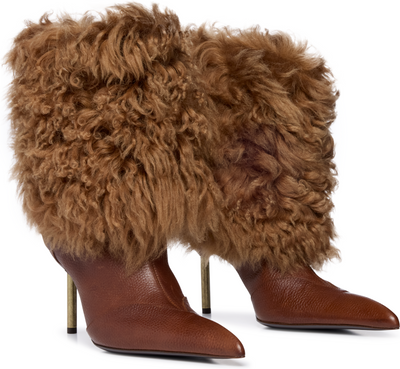 KNWLS Carmine-S Leather Shearling Boots