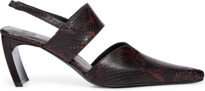 KNWLS Snake Embossed Serpent Mules