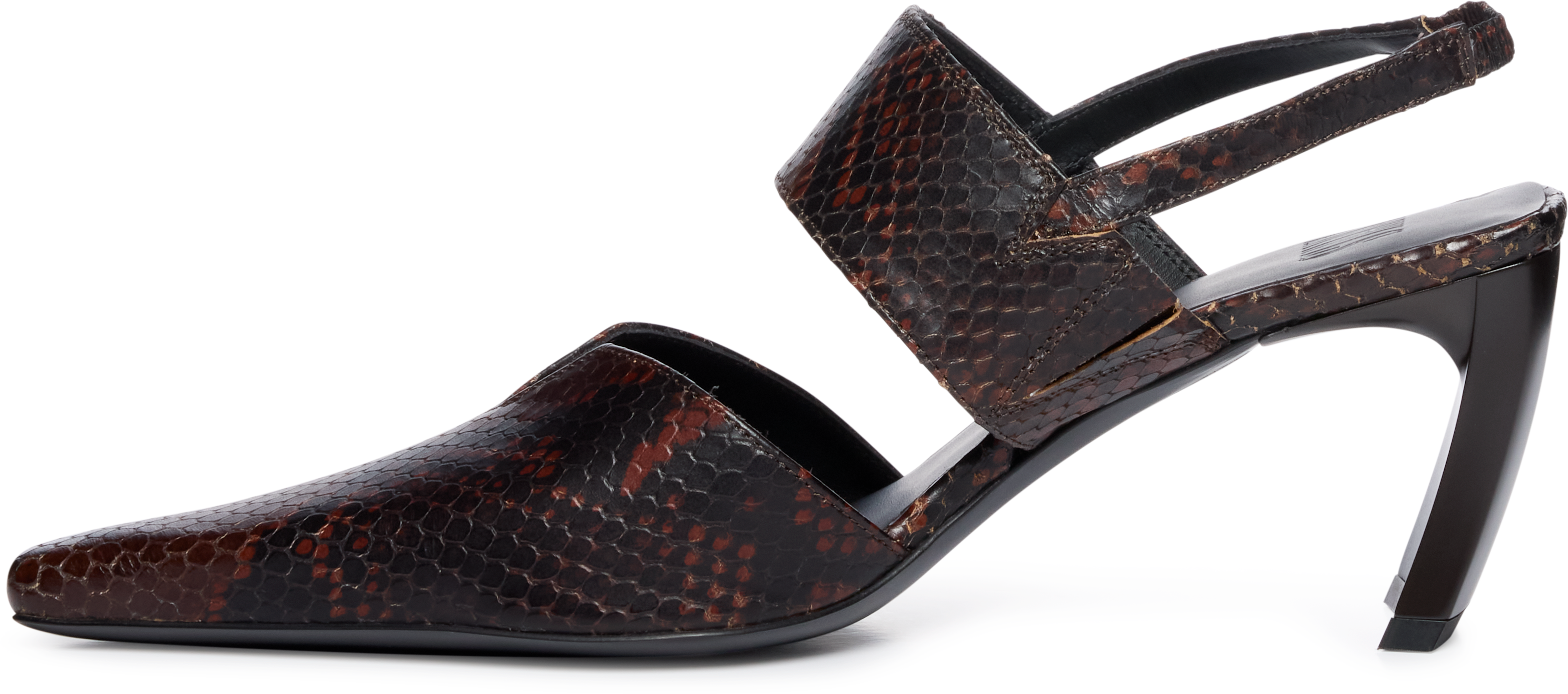 KNWLS Snake Embossed Serpent Mules