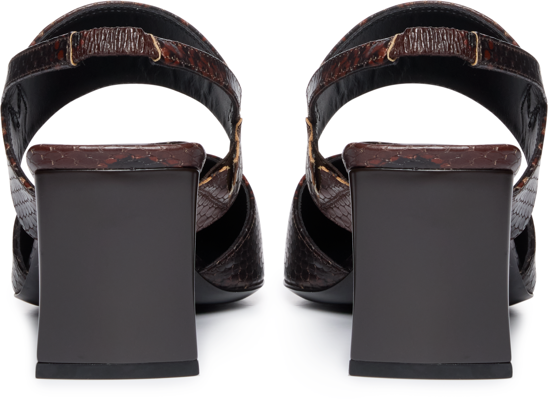 KNWLS Snake Embossed Serpent Mules