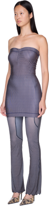 KNWLS Skinn Mini Check Tube Dress