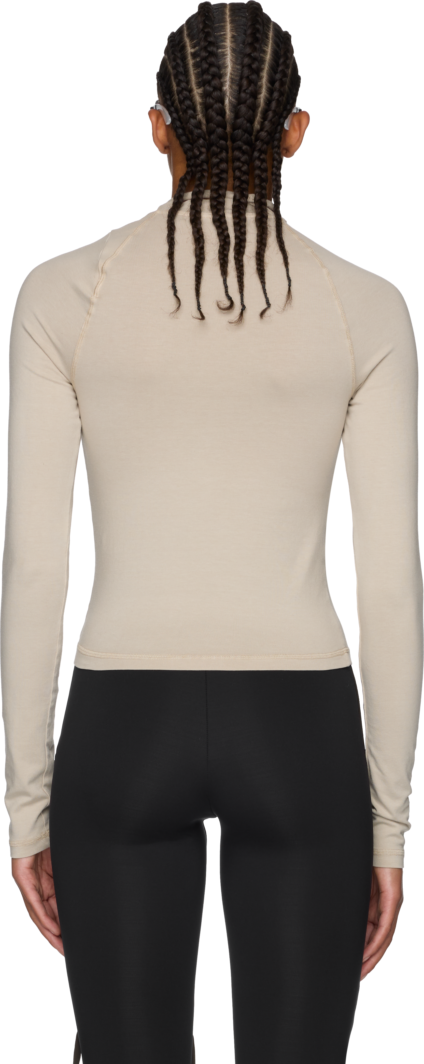 Ottolinger Deconstructed Fitted Long Sleeve Top