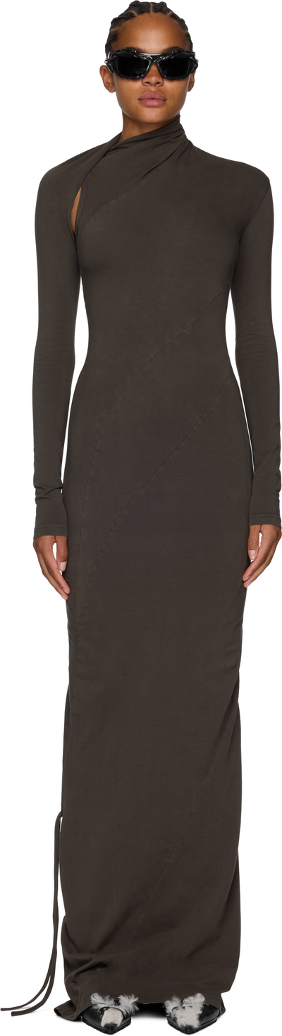 Ottolinger Twisted Long Sleeve Maxi Dress