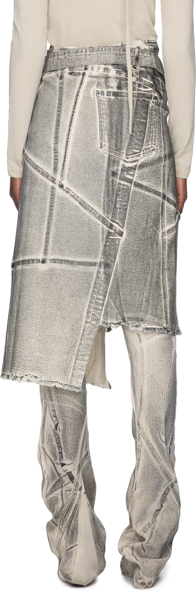 Ottolinger Denim Wrap Skirt