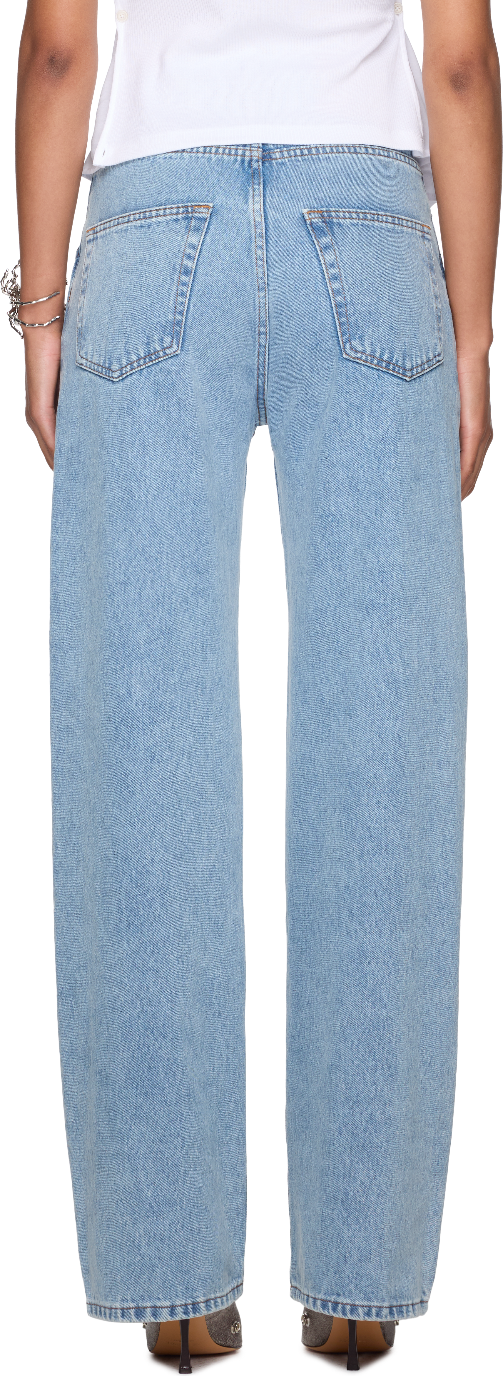 Y/Project Evergreen Cut-Out Jeans