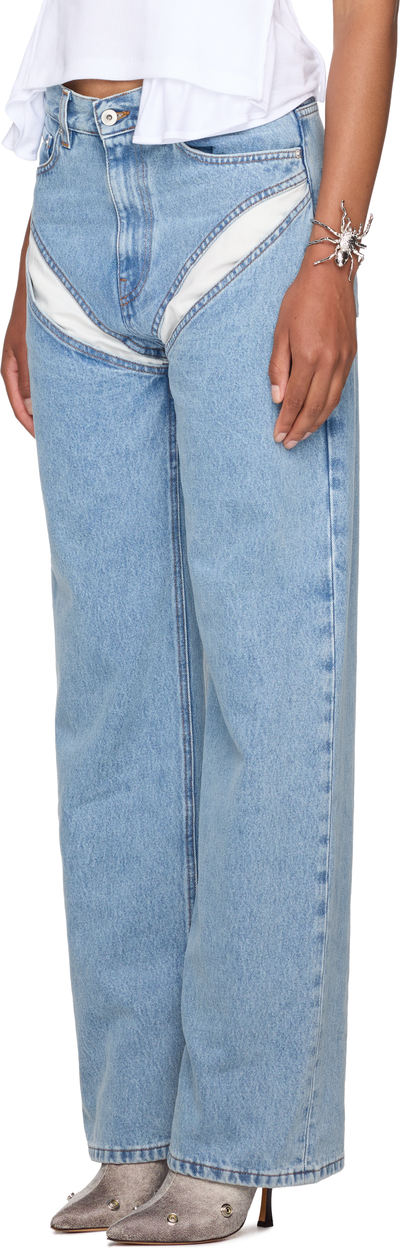 Y/Project Evergreen Cut Out Jeans