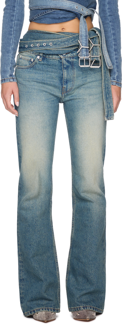 Y/Project Wrap Belt Jeans