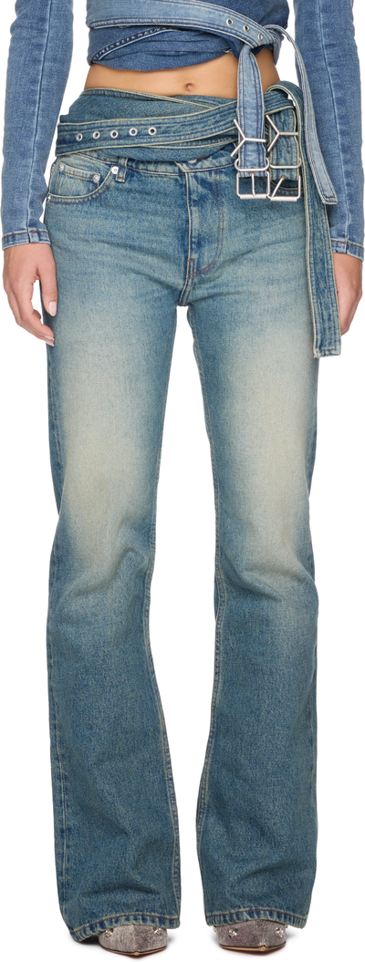 Y/Project Wrap Belt Jeans