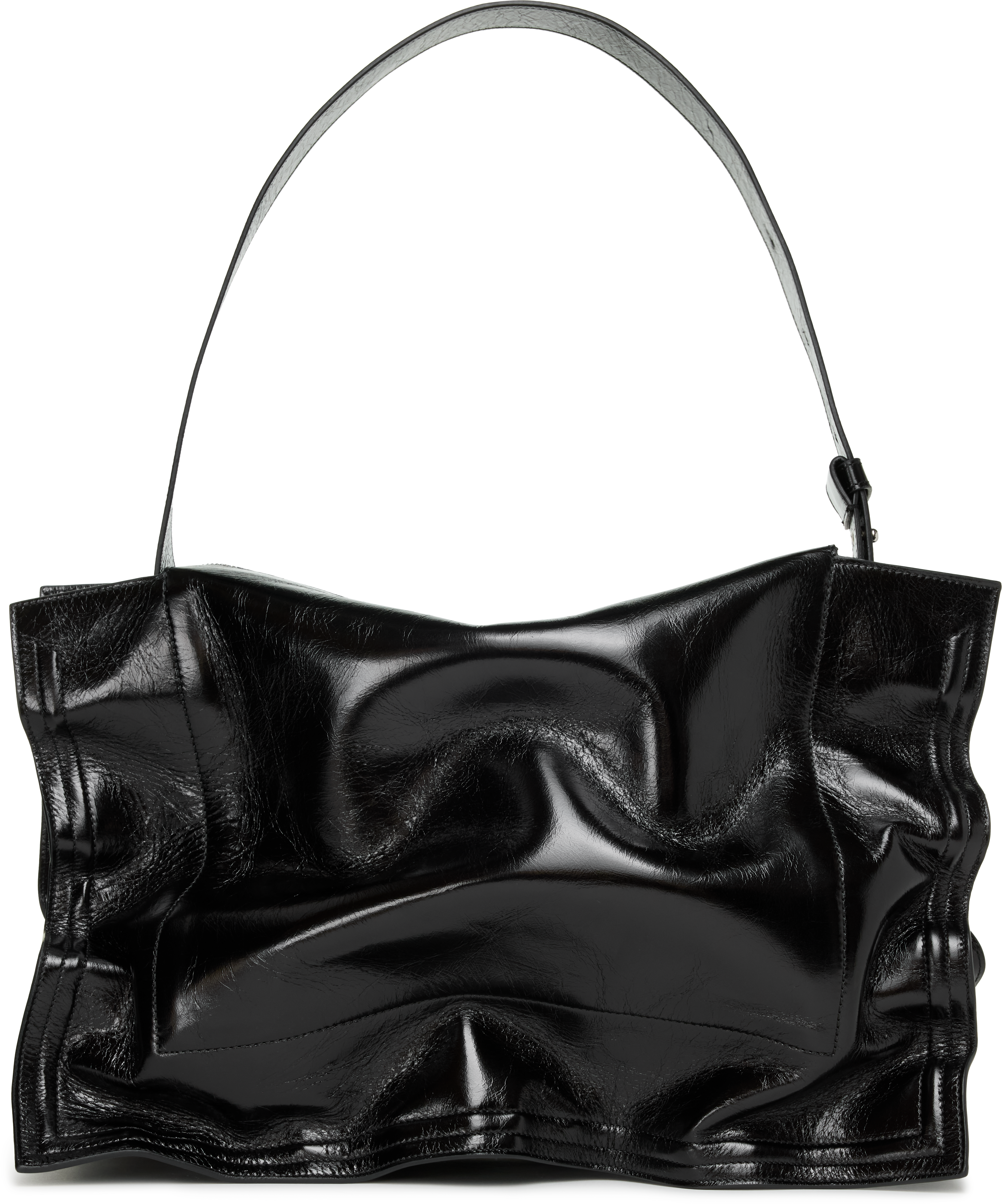 Y/Project Wire Cabas Leather Bag