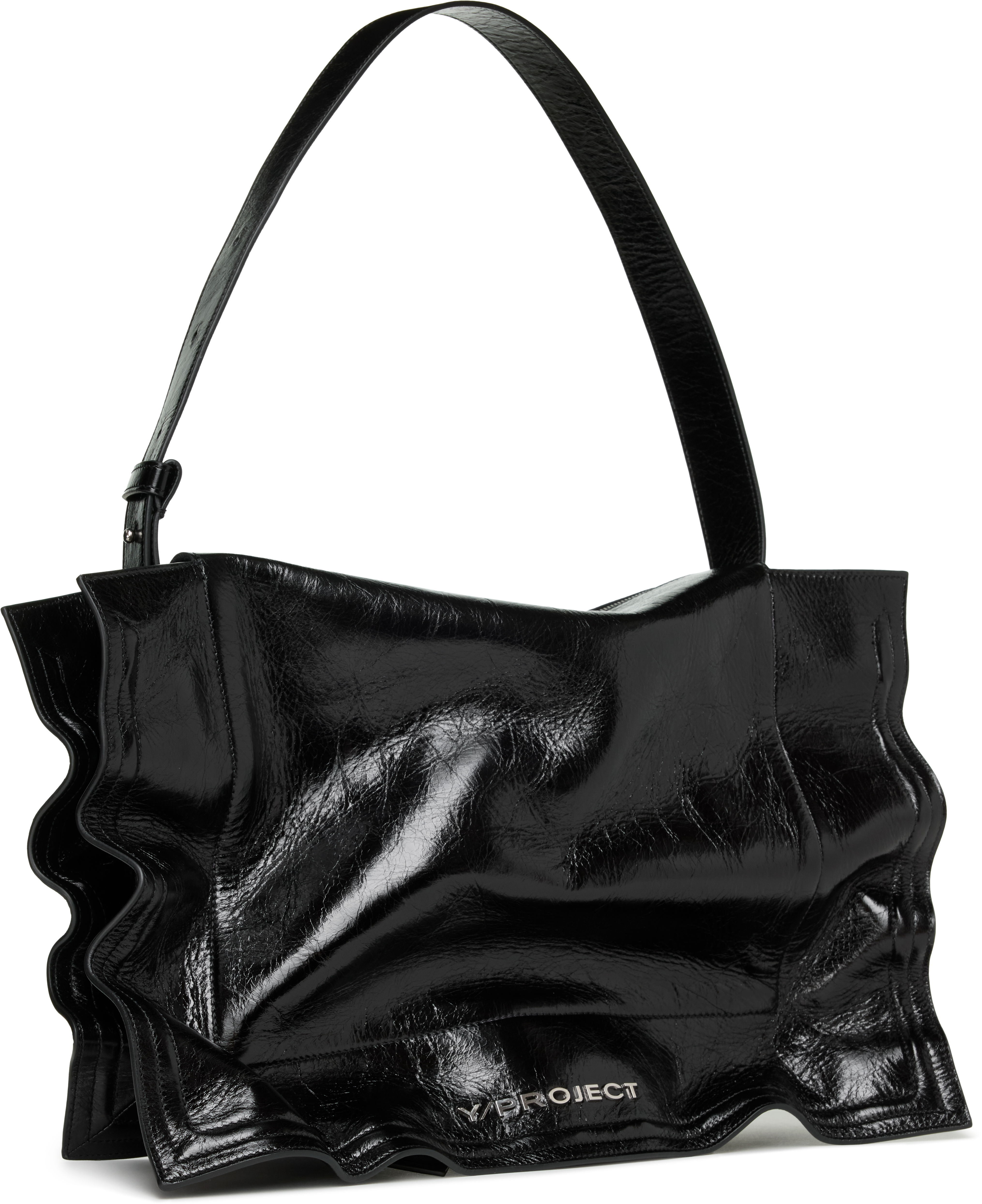 Y/Project Wire Cabas Leather Bag