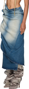 Y/Project Velcro Denim Skirt