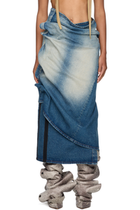 Picture of Velcro Denim Skirt