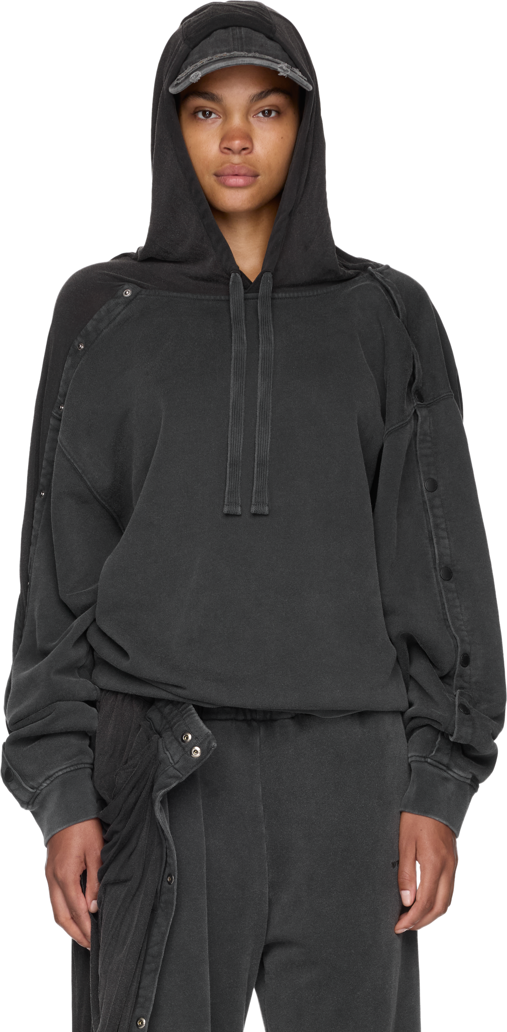 Y/Project Snap Insert Hoodie Top