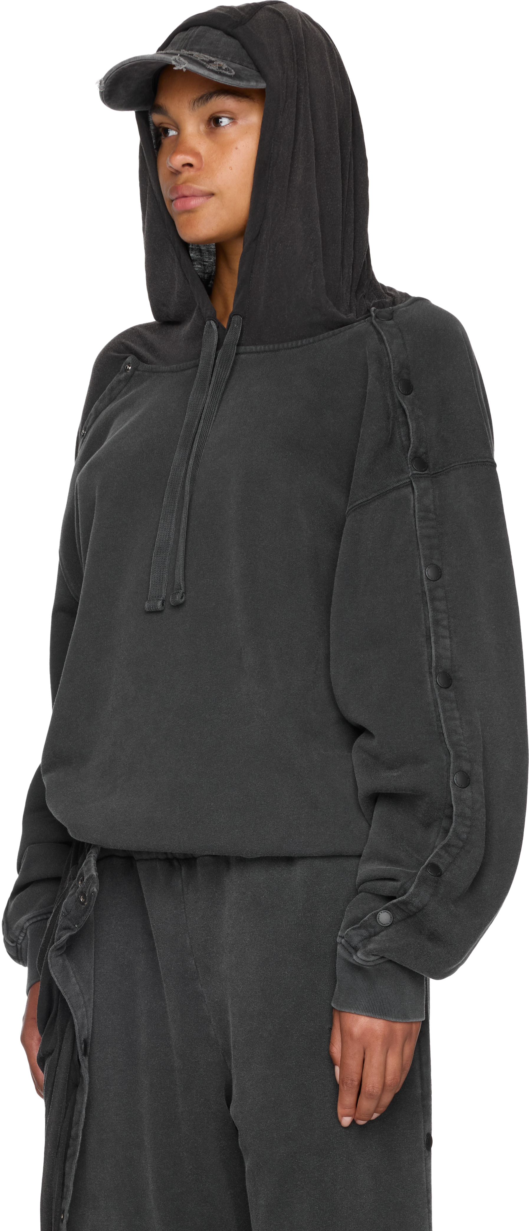 Y/Project Snap Insert Hoodie Top